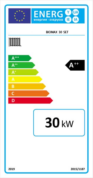 Ενεργειακή Ετικέτα BIOMAX 30